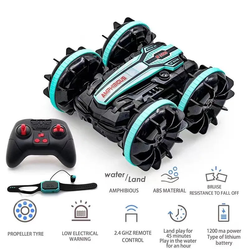 Kid's Double Sided Flip RC Stunt Car