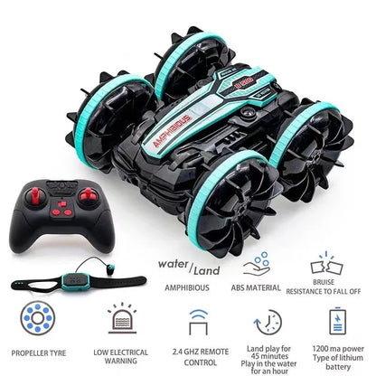 Kid's Double Sided Flip RC Stunt Car
