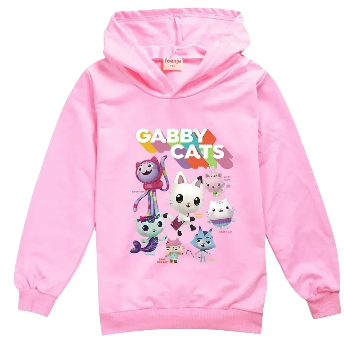 Kid's Long Sleeve Gabbys Doll Hoodie