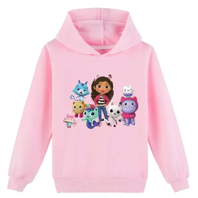 Kid's Long Sleeve Gabbys Doll Hoodie