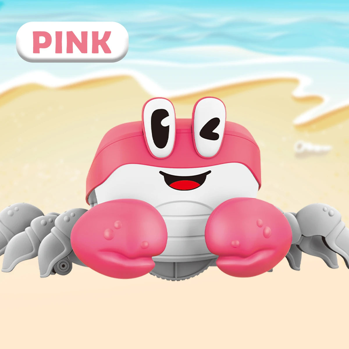 Kid's Crab Crawling Music Walking Toys