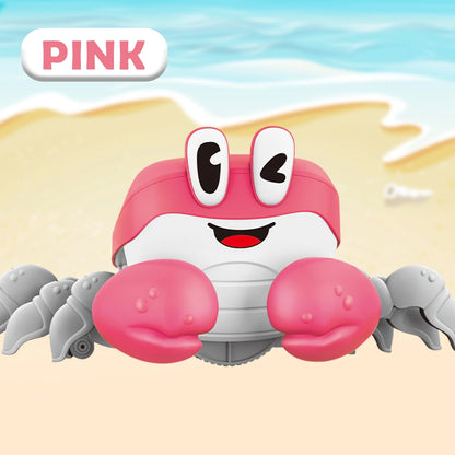 Kid's Crab Crawling Music Walking Toys