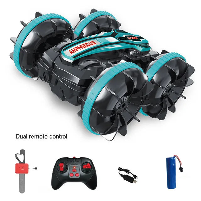 Kid's Double Sided Flip RC Stunt Car
