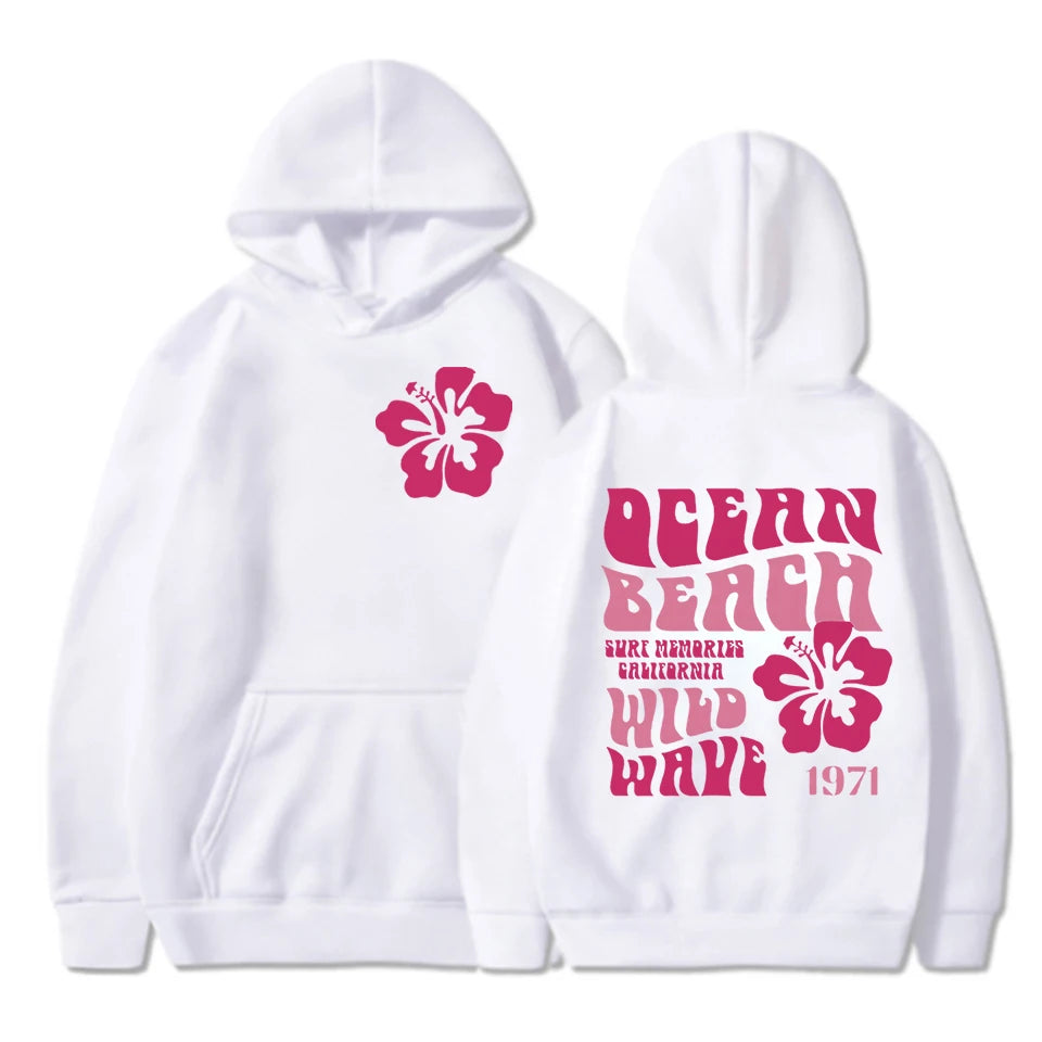 Kid's Letter Print Aesthetics Long Sleeve Hoodies