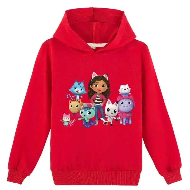 Kid's Long Sleeve Gabbys Doll Hoodie