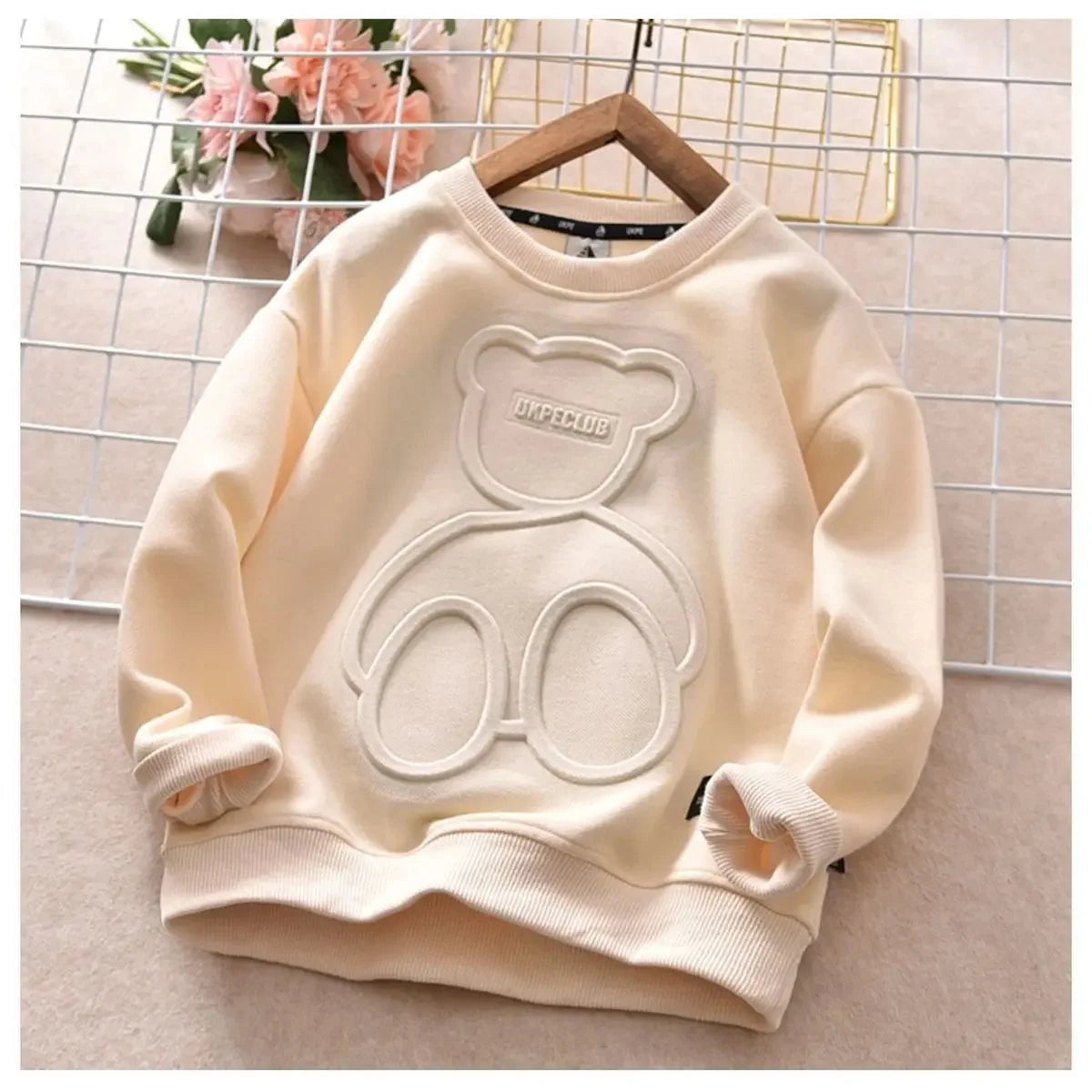 Kids Long Sleeve O-Neck Jumper Sweaters