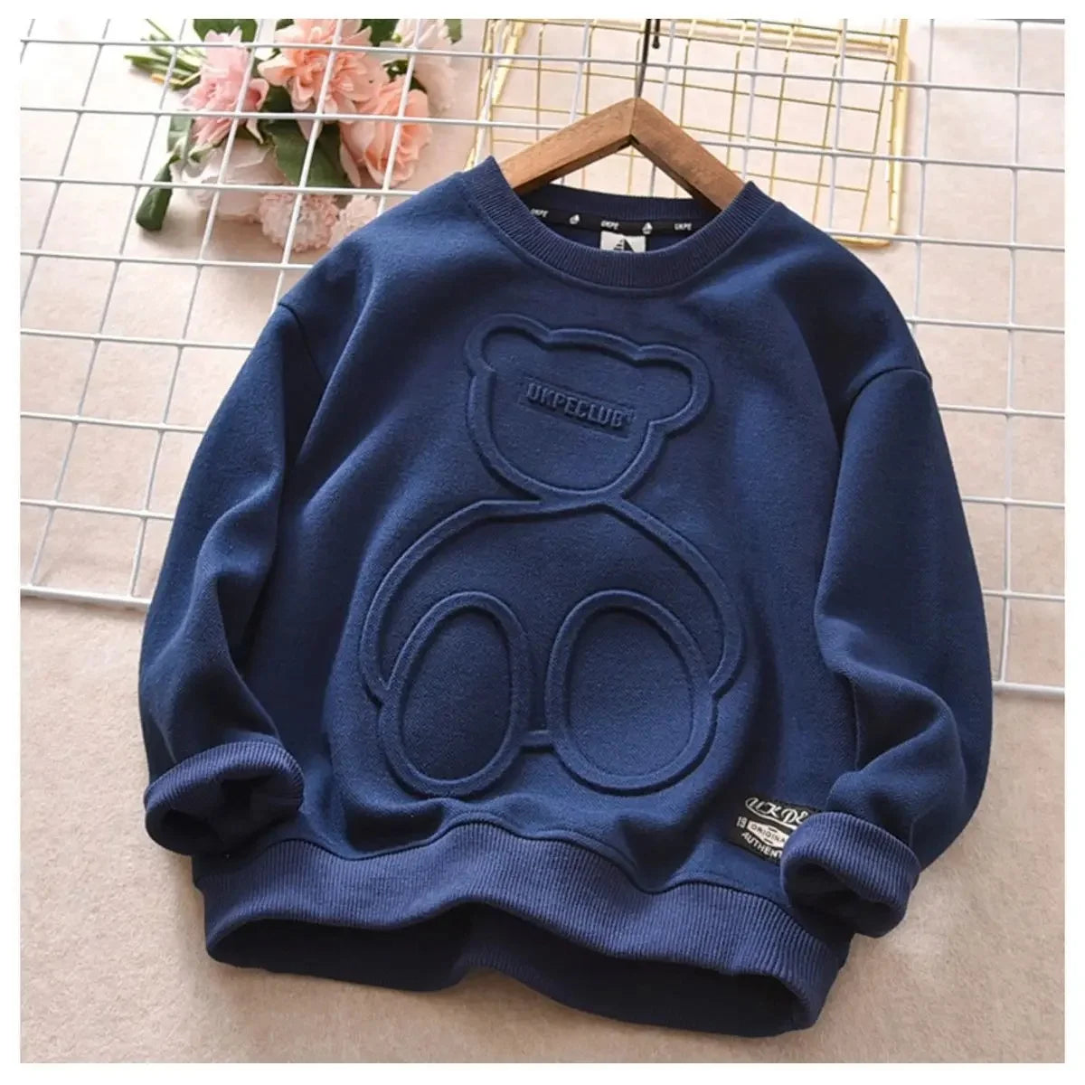 Kids Long Sleeve O-Neck Jumper Sweaters