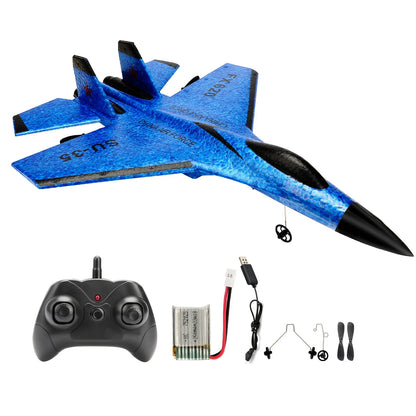 LED Light 2.4G RC SU35 Aircraft Gliders