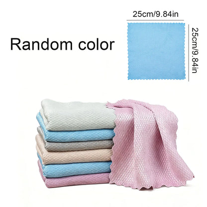 Lint-Free Absorbent Microfiber Cleaning Cloth