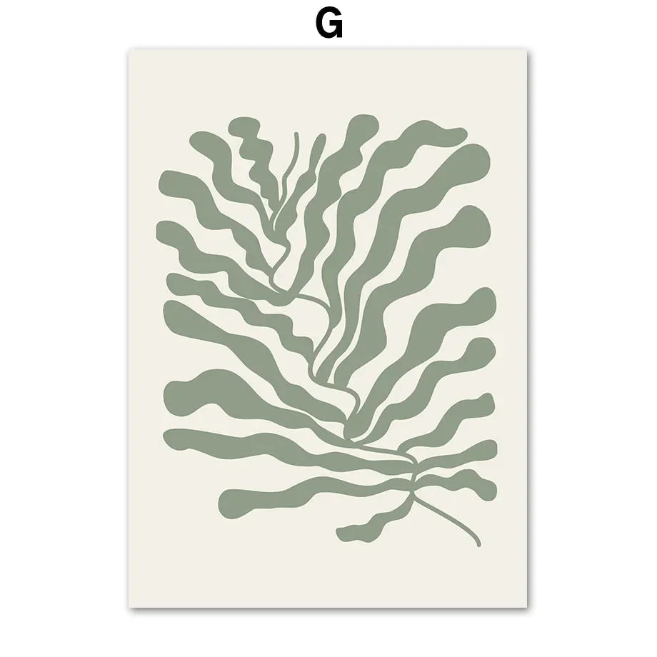 Matisse Canvas Flower Market Poster Wall Art