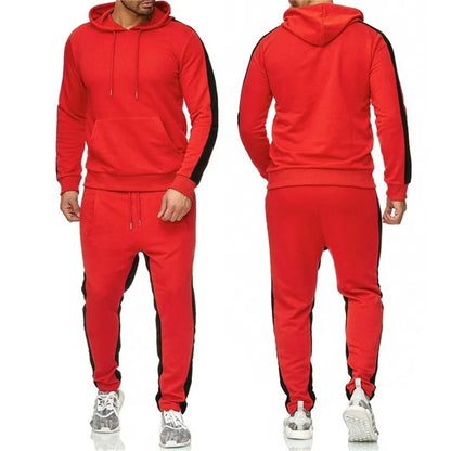 Men's 2 Piece Long Sleeve Moisture Wicking Hoodie
