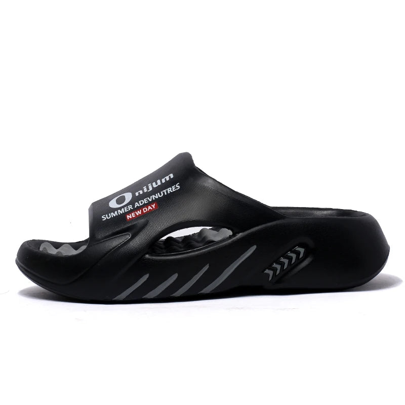 Mens Beach Comfortable Massage Slides