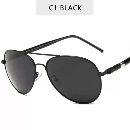 Men's Polarized Classic Pilot Sunglasses