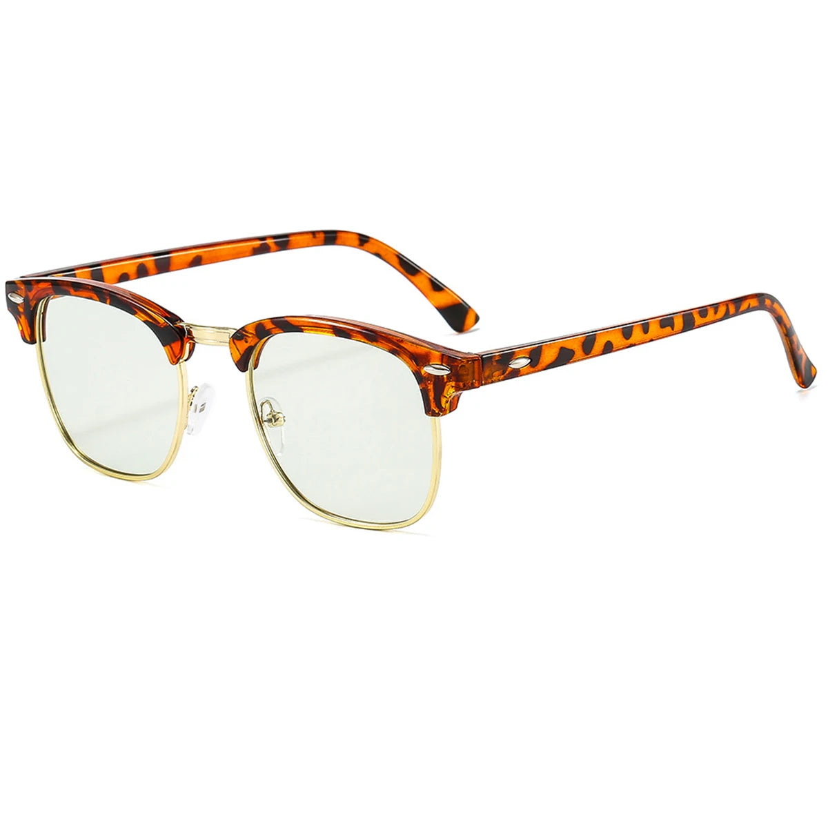 Men's Rectangle Retro Shade Photochromic Sunglasses