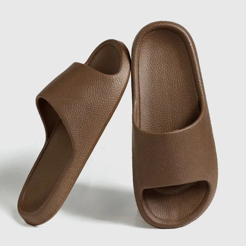 Men Solid Color EVA Soft Bottom Slippers