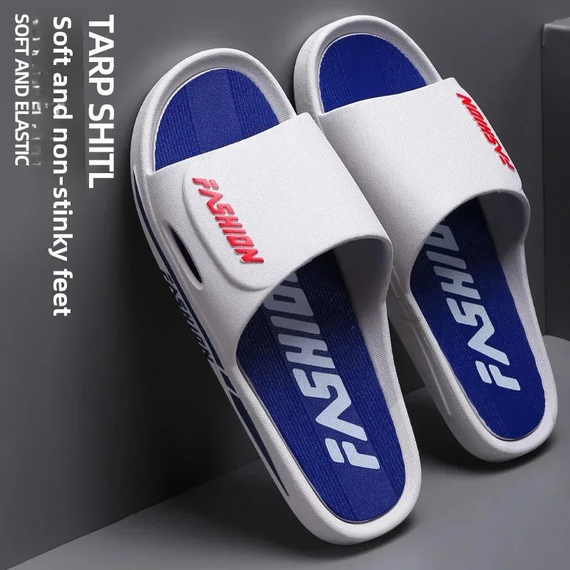 Men's Trendy Non-Slip Summer PVC Slippers