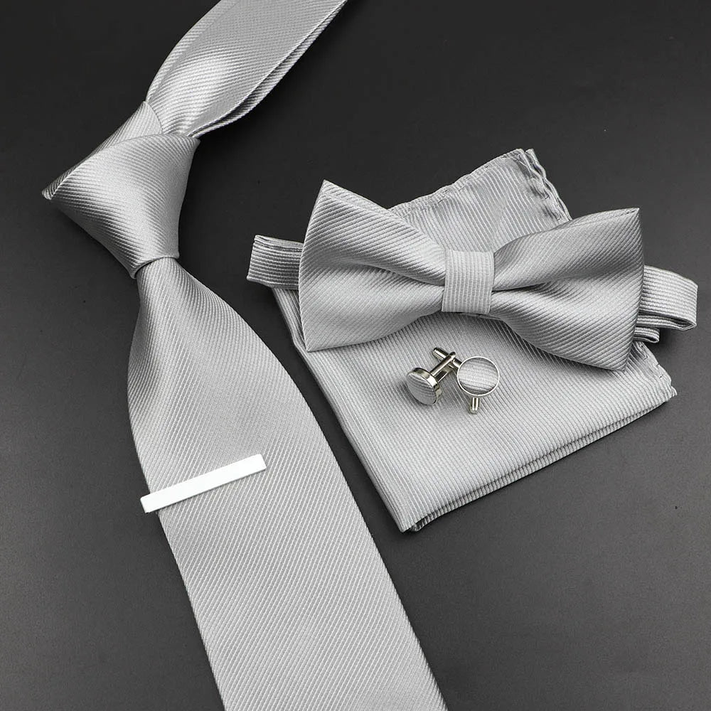 Men's Business Worker Silk Jacquard Woven Necktie