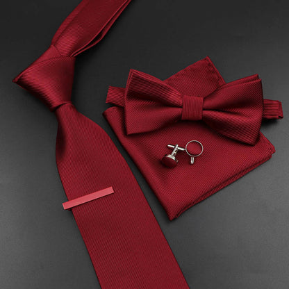 Men's Business Worker Silk Jacquard Woven Necktie