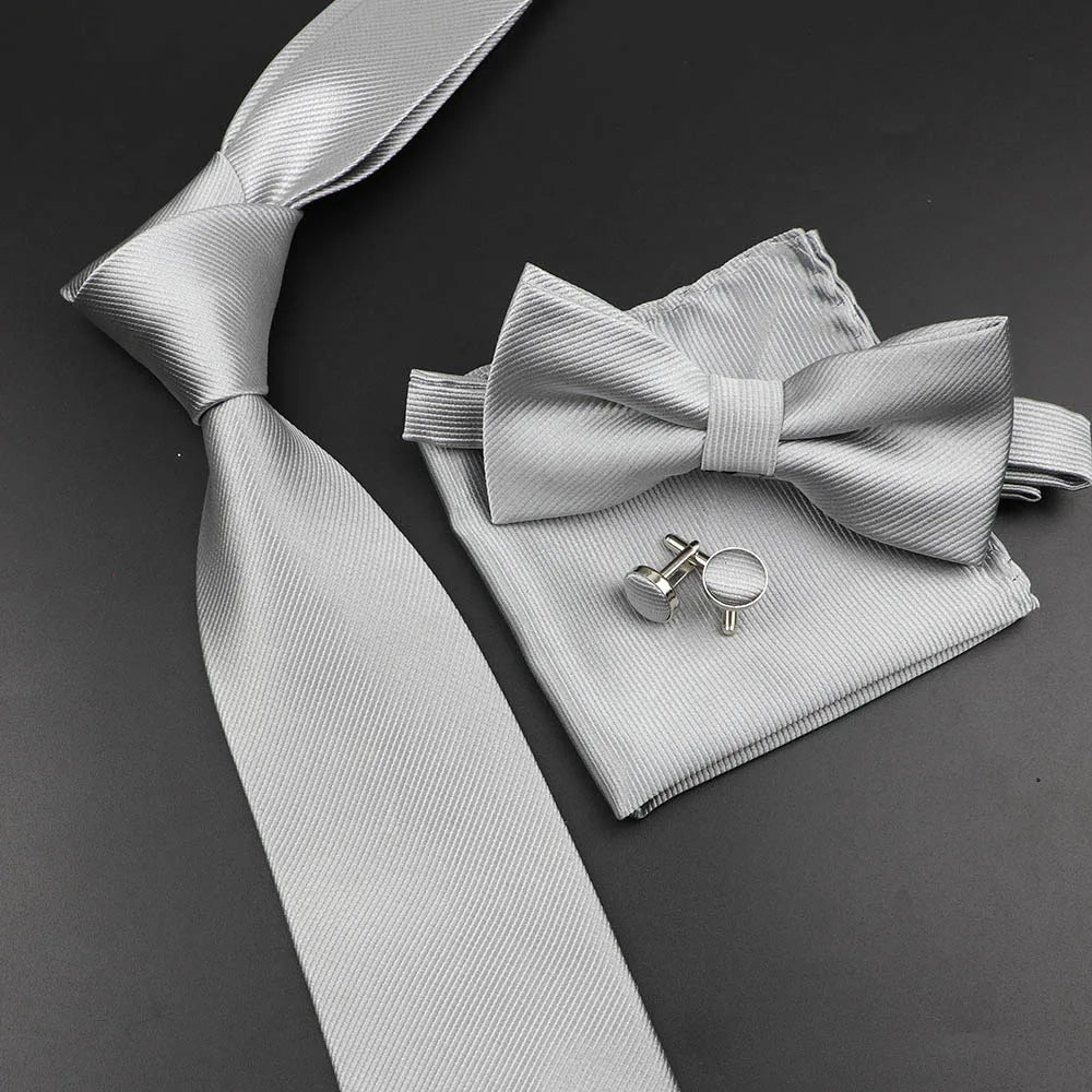 Men's Business Worker Silk Jacquard Woven Necktie