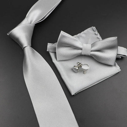 Men's Business Worker Silk Jacquard Woven Necktie