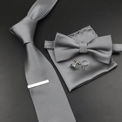 Men's Business Worker Silk Jacquard Woven Necktie