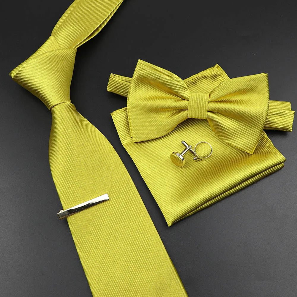 Men's Business Worker Silk Jacquard Woven Necktie