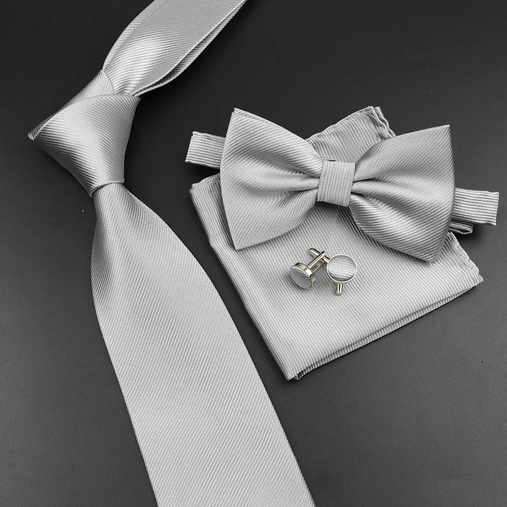 Men's Business Worker Silk Jacquard Woven Necktie