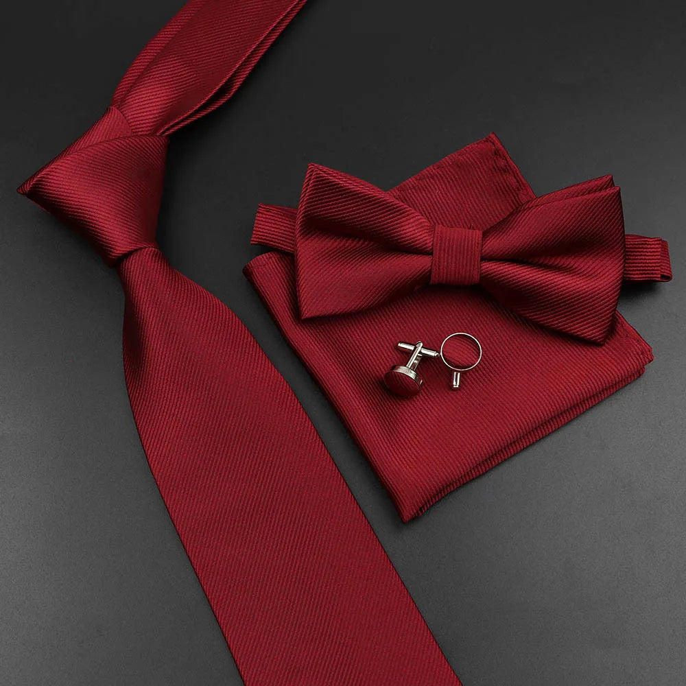 Men's Business Worker Silk Jacquard Woven Necktie