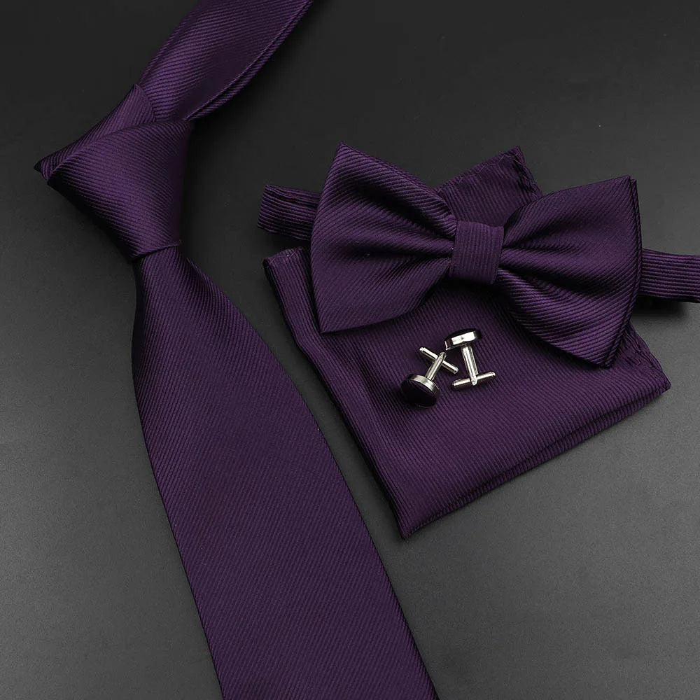 Men's Business Worker Silk Jacquard Woven Necktie