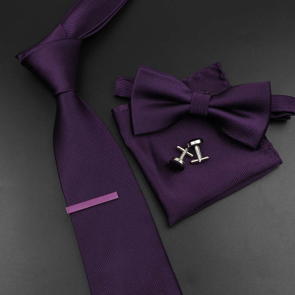 Men's Business Worker Silk Jacquard Woven Necktie