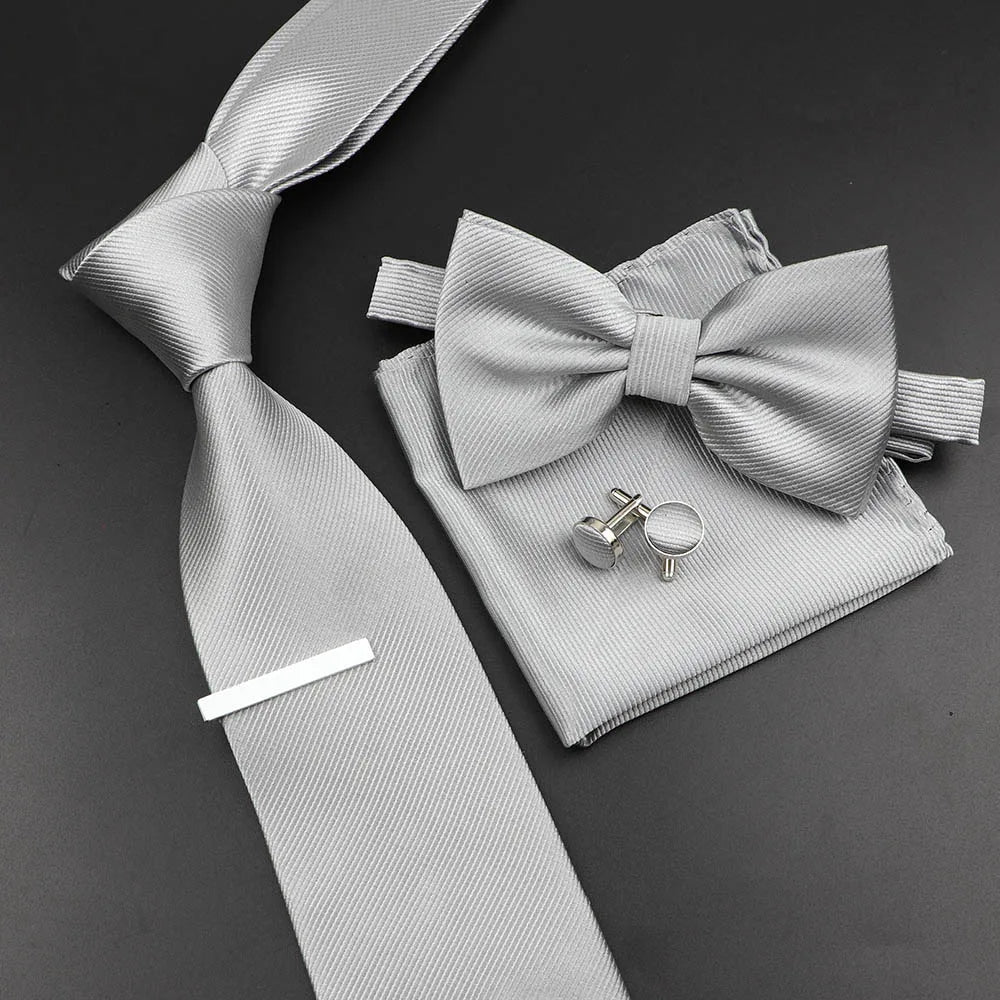 Men's Business Worker Silk Jacquard Woven Necktie