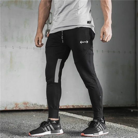 Men's Cotton Gyms Fitness Sports Pants