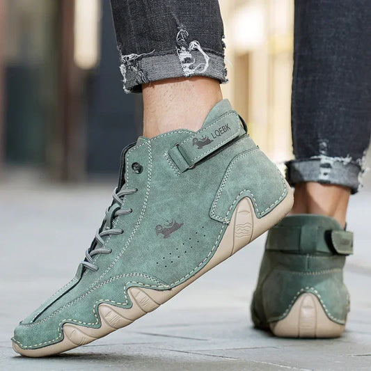 Men's Couple Lace Up Hiking Loafers