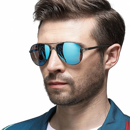 Men's HD Driving Polarized Aviator Sunglasses