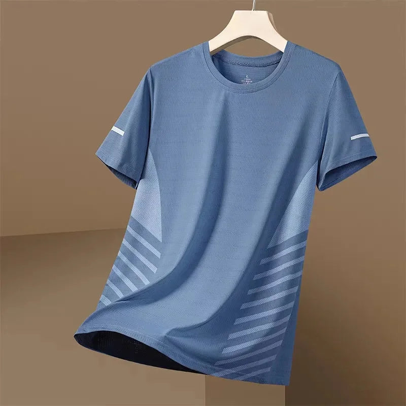 Men's Half Sleeve Quick Dry Sport Running T-Shirt