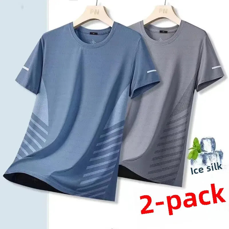 Men's Half Sleeve Quick Dry Sport Running T-Shirt