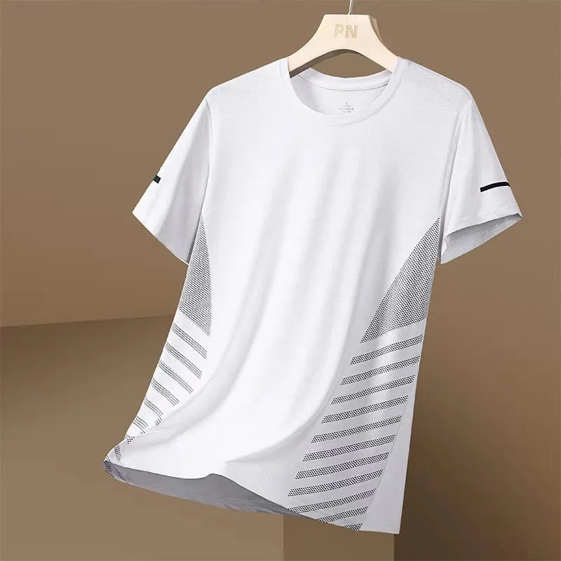 Men's Half Sleeve Quick Dry Sport Running T-Shirt