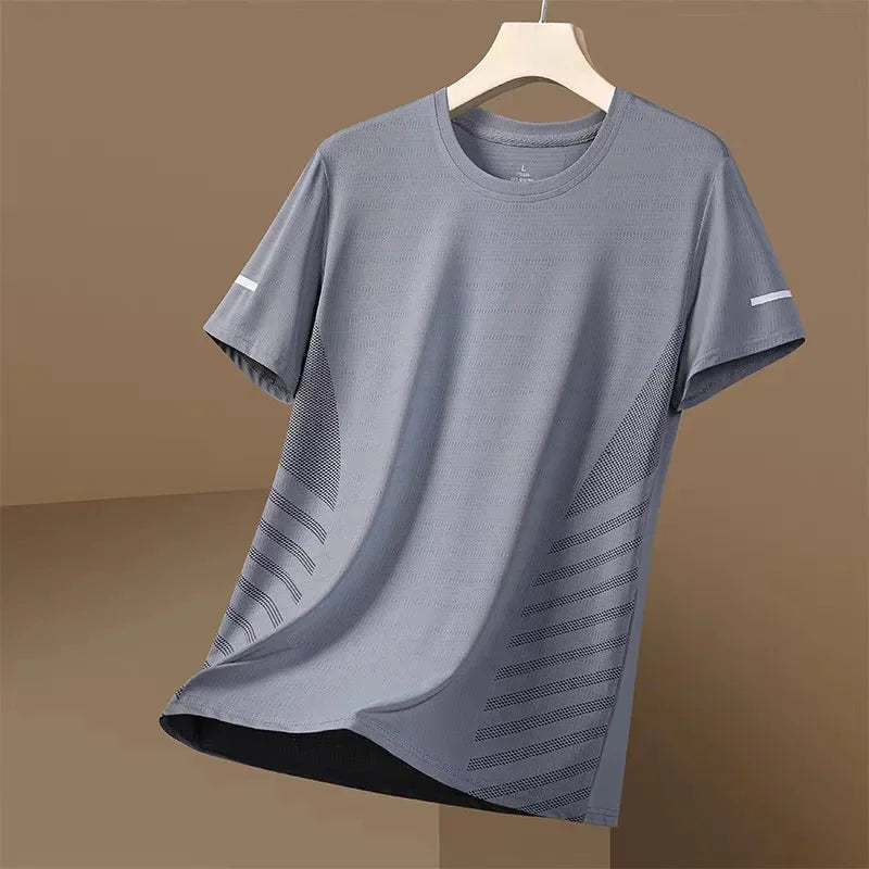 Men's Half Sleeve Quick Dry Sport Running T-Shirt