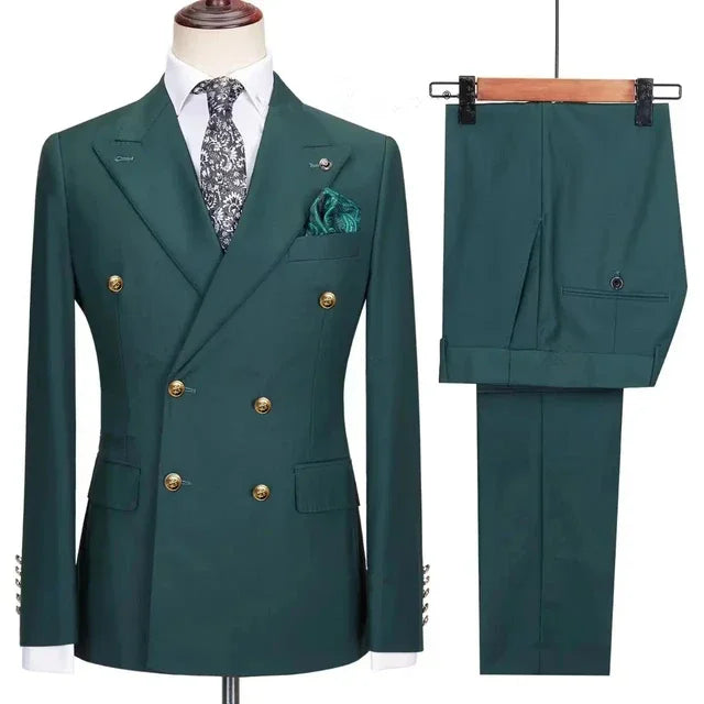 Mens Leisure Boutique Business Woolen Suit