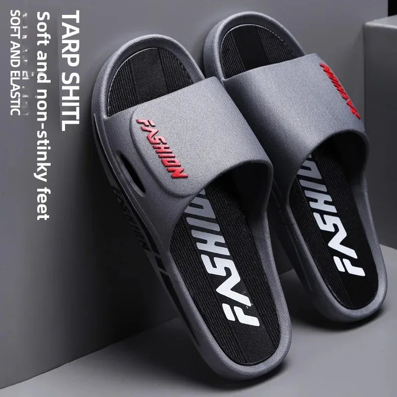Men's Trendy Non-Slip Summer PVC Slippers