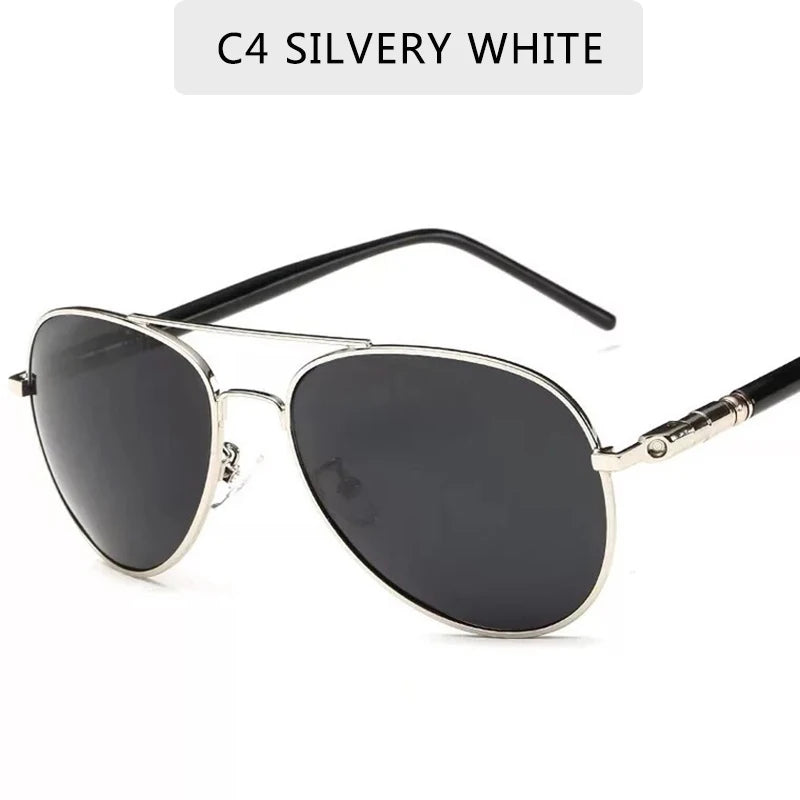 Men's Polarized Classic Pilot Sunglasses
