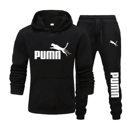 Men's Pullover Hooded Gym Tracksuit