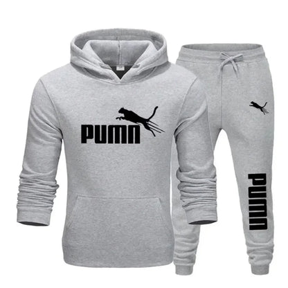 Men's Pullover Hooded Gym Tracksuit