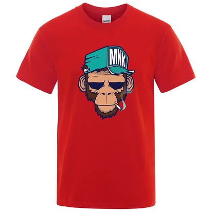 Men's Short Sleeve Animal Print T Shirt