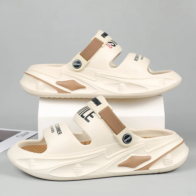 Men's Slip-On Outdoor Beach Sandals and Clogs