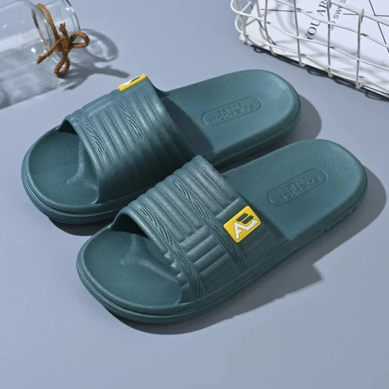 Men's Summer Soft Indoor Outdoor Bath Slippers