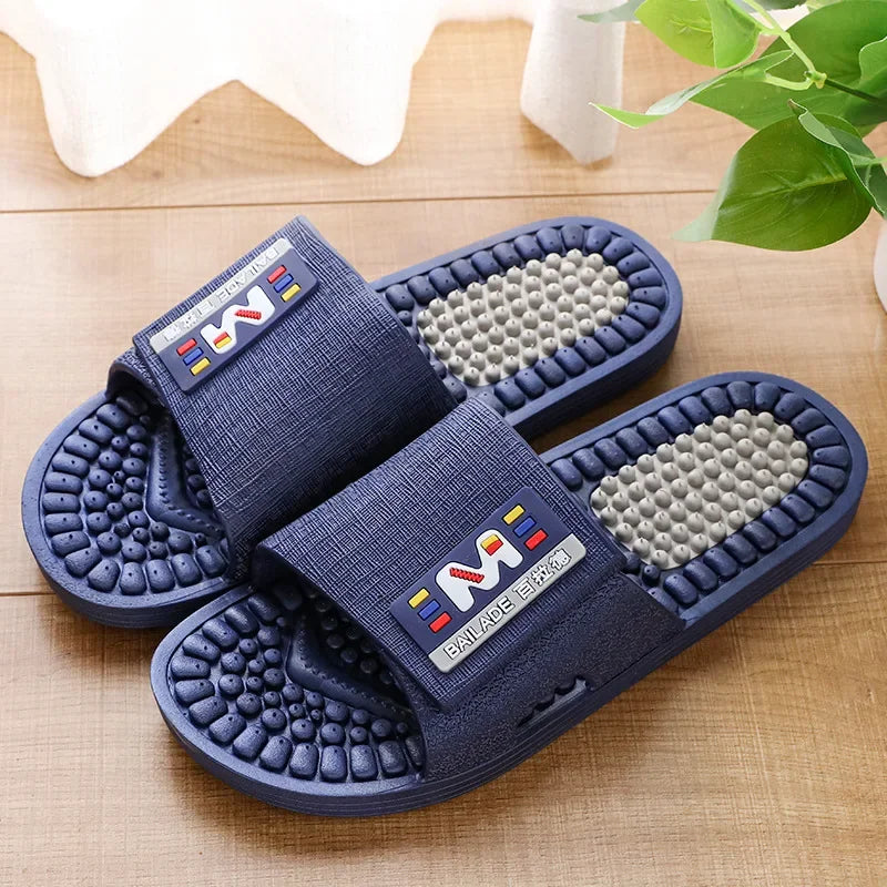 Men's Summer Massage Soles Antiskid Slippers