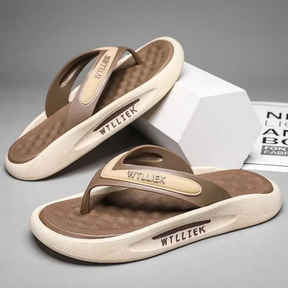 Men's Summer Non-Slip Sports Toe Flip Flops