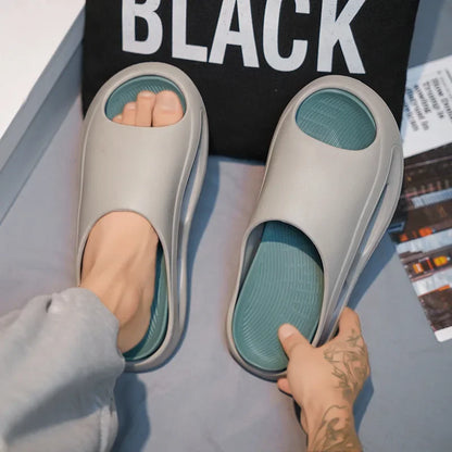 Men's Thick Bottom Summer Lounge Slippers