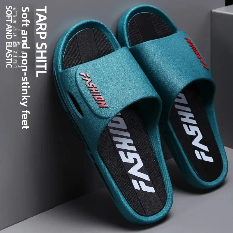 Men's Trendy Non-Slip Summer PVC Slippers